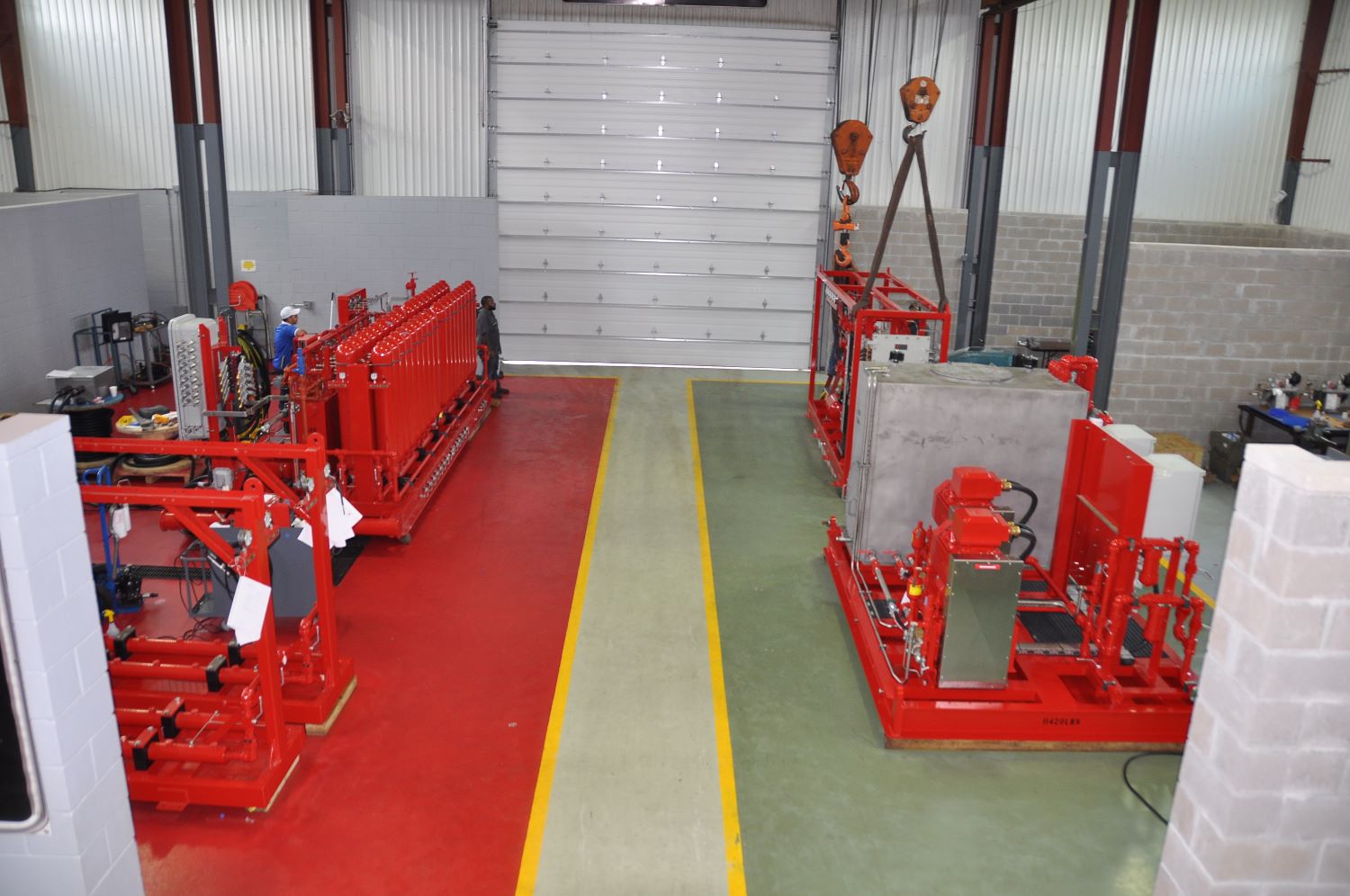 High Pressure Test Bay